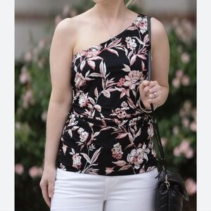 WhiteHouse Black Market one shoulder shirt